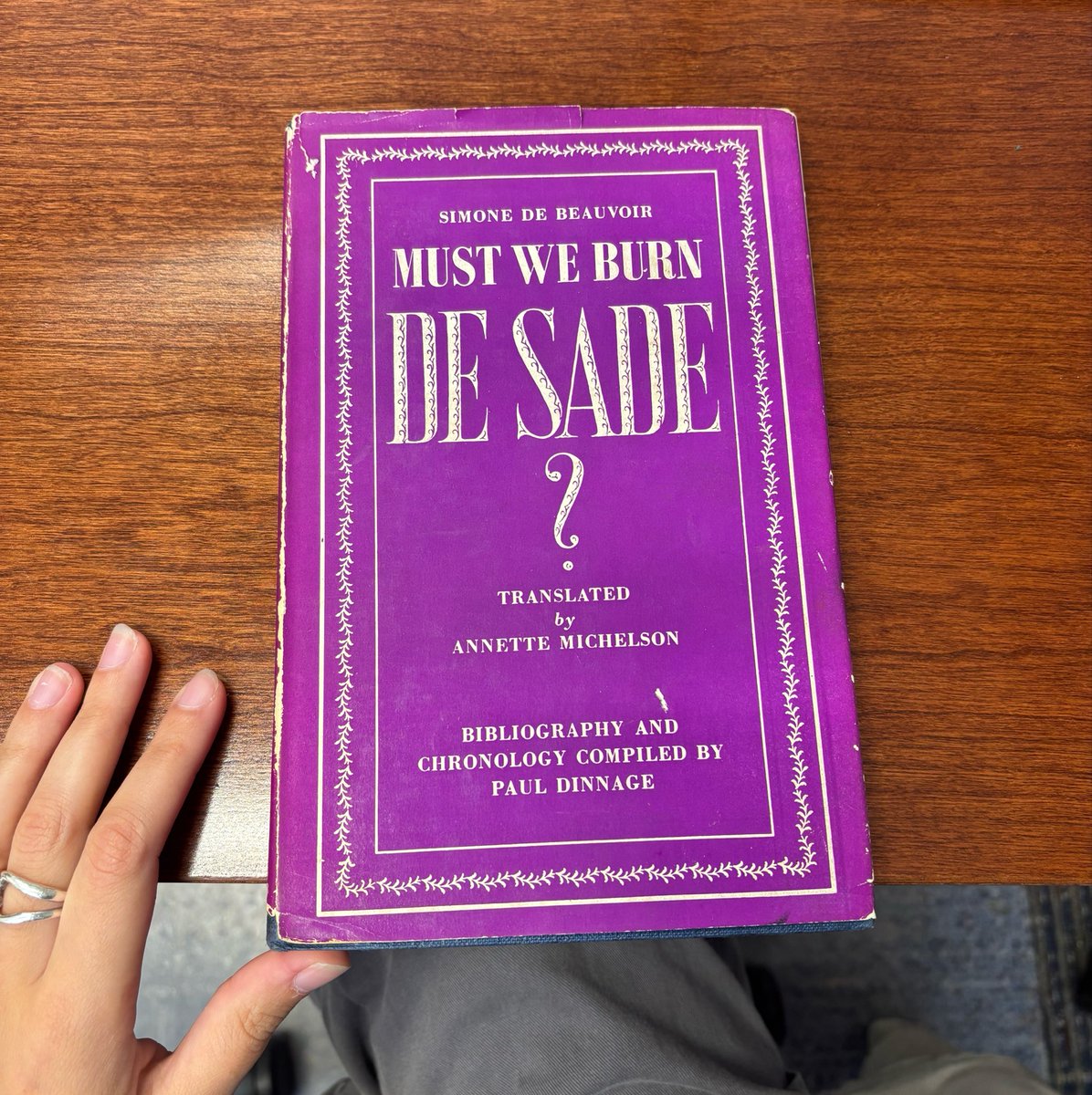 larpistan's tweet photo. #nowreading and yes it is a first edition https://t.co/OpNJXUapjQ