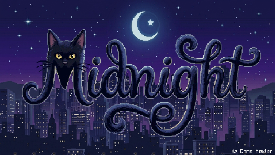 DJHexy's tweet photo. Just released a demo of my new retro cinematic platformer, Midnight!

Available for free on https://t.co/ecIUbtrrTs at https://t.co/prxMUyoy5k

Can you get through the luminal spaces of the endless garden?

#indiedev #gamedev #indiegame #pixelart #clickteam #madewithfusion https://t.co/J999GZlxJH