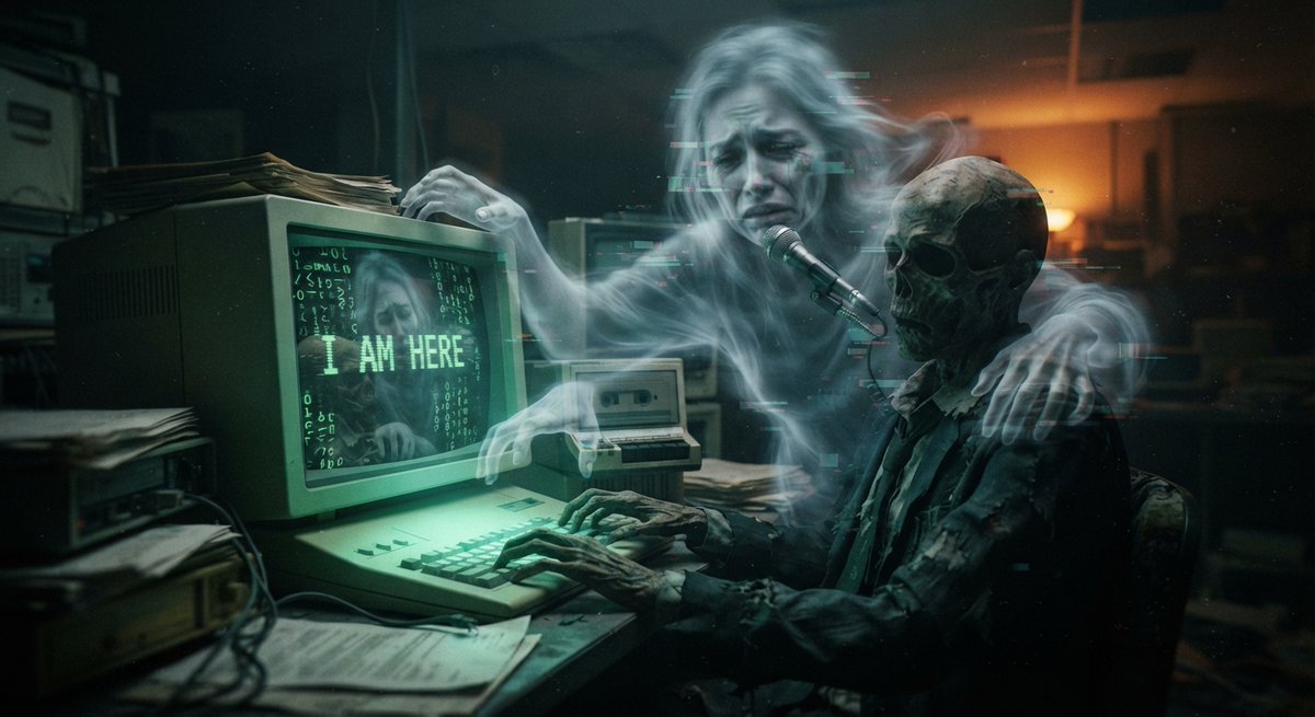 halputhon's tweet photo. The system doesn't need to crush our existence. It has perfected something more chilling: it lets us keep the empty phantom of "existing" while completely evacuating its reality. You are a ghost haunting a corpse, whispering "I am here" into a terminal that records echoes as data https://t.co/CsWOYhpOtR