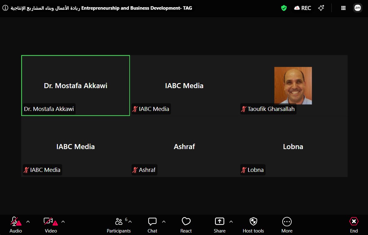 IABCMedia's tweet photo. 📣 من دورة ريادة الأعمال وبناء المشاريع الإنتاجية
Entrepreneurship &amp; Business Development

📌 التسجيل ما زال متاحًا للحضور المباشر أو التسجيل المسجّل.

📲 للاستفسار: +96170618278 واتساب

#IABC #ريادة_الأعمال #تطوير_الأعمال #Entrepreneurship https://t.co/s7EldEgfN7