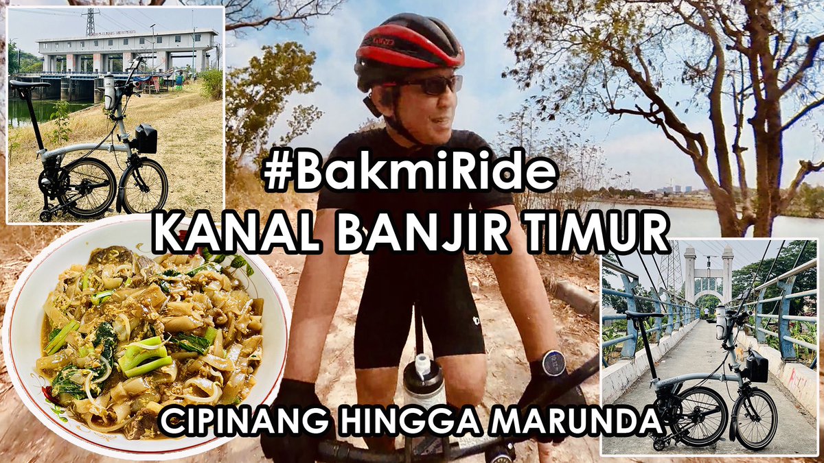 Bakmi_Cyclist's tweet photo. Kali ini gue menyusuri Kanal Banjir Timur Jakarta. Silahkan tonton videonya di sini: https://t.co/oQQN1X8onL and thank you for your support!π
#bakmicyclist #gowes #cycling #cyclists #jakarta #cipinang #marunda #pintu #air #jembatan #jalur #sepeda #weir #timur #utara #teluk https://t.co/hgnzaObxm2