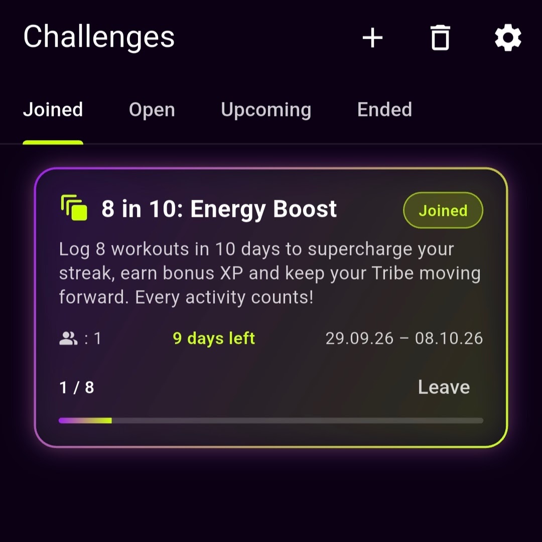 KineTribe_app's tweet photo. @Blopsfingers @JoEPS66 @SmithMrmintmark @alias_elnino @DEFITRobbyC @RotterNick @DEFIT_Riddlix
Next KineTribe version is in store review - now with challenges in V1 and app onboarding and more. 
Interested? Just say so and we’ll let you know as soon as it’s available. Cheers, Ralf https://t.co/eoCJpwP4Q9
