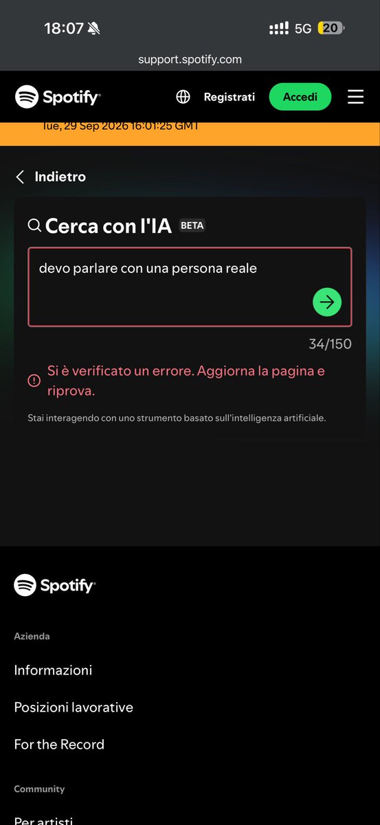 DeadboyAlmighty's tweet photo. @SpotifyCares it says that my mail is not associated but i always had this one https://t.co/egeFzrUzTa