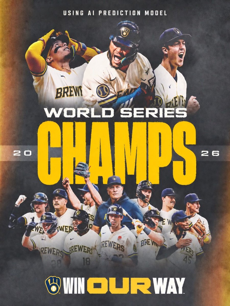 Cover3Net's tweet photo. AI PREDICTS THE 2026 MLB POSTSEASON. 🤖⚾️

Using an AI prediction model, we simulated the full MLB playoffs and World Series MVP! 🏆

Swipe through for the full postseason predictions. 👀 #Postseason https://t.co/zTnqYPenOh