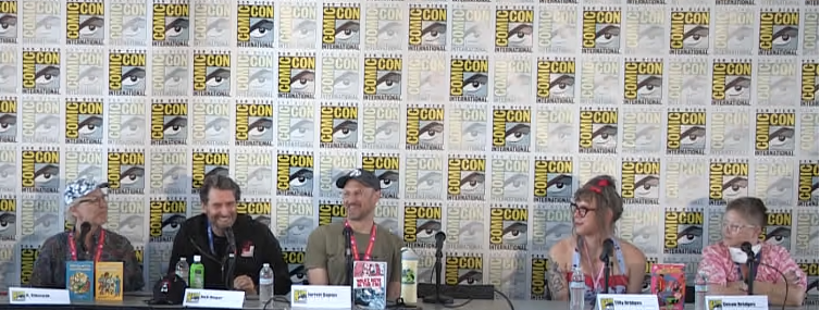 CBCBook's tweet photo. The CBC Graphic Novel Committee presented 3 great panels this year at San Diego Comic-Con 2026, which were recorded and are now live on our website!

Check them out: https://t.co/Ya4jfShTdb https://t.co/d1elrH35ek