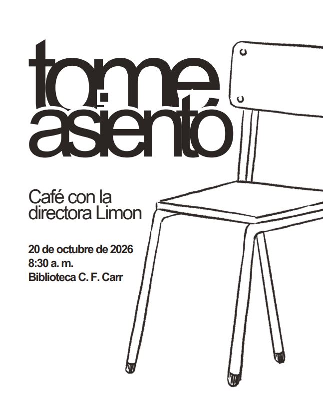 CF_Carr's tweet photo. We are excited to announce our first Coffee with Principal Limon! We are excited to see you on October 20th at 8:30 am in the library!

¡Nos complace anunciar nuestro primer Café con la directora Limón! ¡Esperamos verlos el 20 de octubre a las 8:30 am en la biblioteca! https://t.co/j2aBjR5N0h