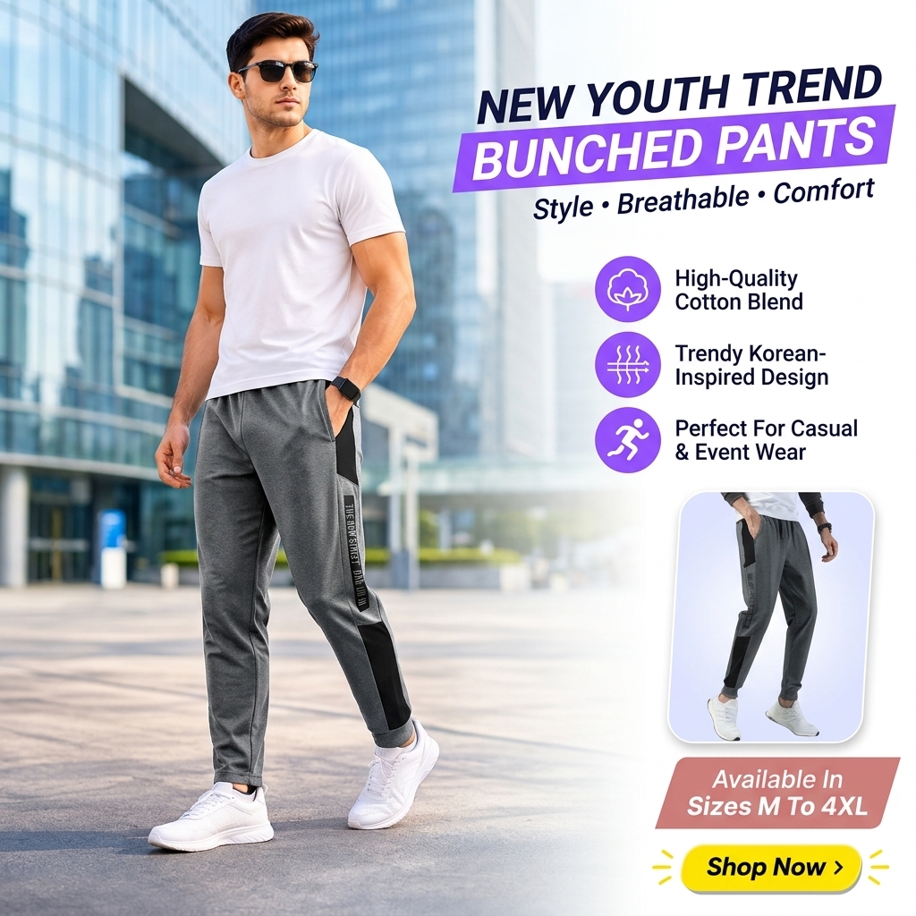 gracejetter5's tweet photo. New Youth Trend Bunched Pants for Men. Designed with a modern, Korean-inspired aesthetic, these pants are perfect for those who want to make a statement while enjoying ultimate comfort.
https://t.co/uwv2yib7zJ https://t.co/FqkFmsah3O
