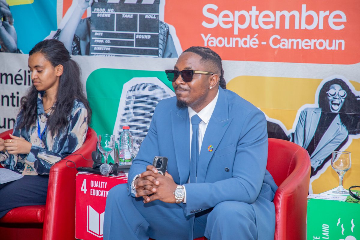 UNDPWACA's tweet photo. Creatives4Peace Youth Forum:

“It’s nice to be a star, but it is more important to use your star power to empower. Go beyond art for art, to art for impact.” @Stanley Enow, Founder of the Stanley Enow Foundation, emphasises the importance of leveraging stardom to empower people beyond family circles. 

#Creatives4PeaceYouthForum @undp4youth @Gen17YL @gen17 @undpafrica @StanleyEnow
@UNDP Africa