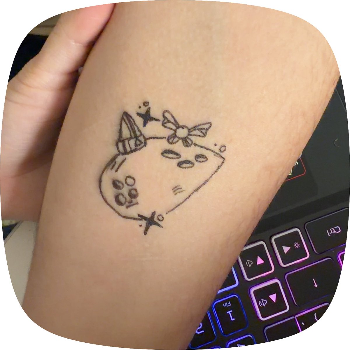 user03102006's tweet photo. Chicos voy a aprender a tatuar xd https://t.co/uBAVWHMCfC