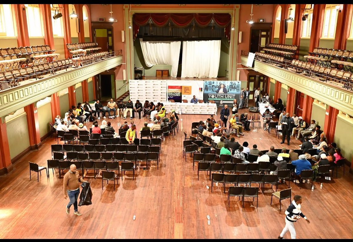 CSUnmuted's tweet photo. Eastern Cape:  The Eastern Cape Youth Sector Dialogue

More voices, perspectives and conversations took centre stage as young people broke into groups, creating space to unpack the issues affecting them and, importantly, bring practical solutions to the forefront.

#UnMuted https://t.co/B2XknmtQ7d