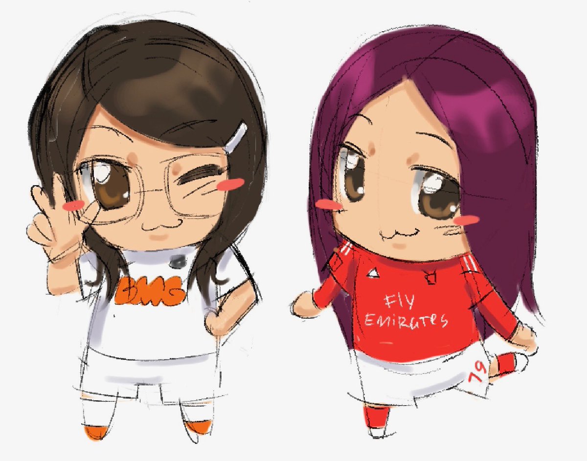 sttk4444's tweet photo. Me &amp; sis in our goat kits (she doesn’t gaf abt joao anymore😔) https://t.co/eH35tDTs9p