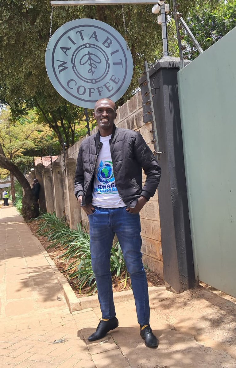 EnvironOdongo's tweet photo. I was pleased to represent the Sewage Diplomacy and @Africa_WaterAmb at a collaborative meeting held at Waitabit Coffee, Nairobi.Our discussions focused on strengthening collaboration between GWWI and GPNM, identifying gaps and opportunities in wastewater and nutrient management https://t.co/tUYITlQ4o2