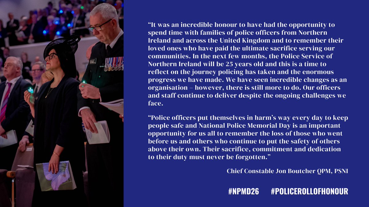 Police_Memorial's tweet photo. #NPMD26 @PoliceServiceNI #PoliceFamily https://t.co/RRt4hoZfOG
