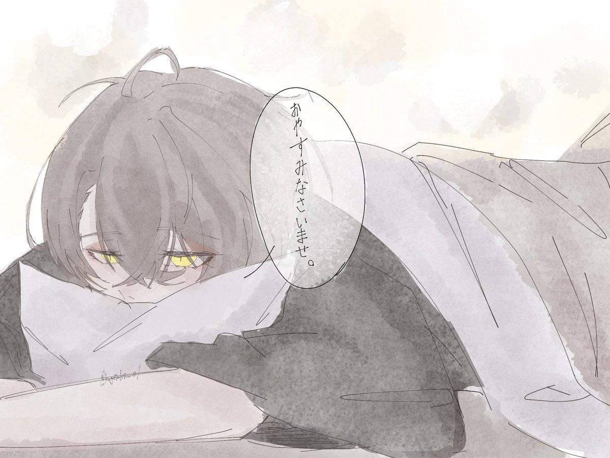 kagetuki_01's tweet photo. 『おやすみなさいませ。』 https://t.co/22iIfkPVqB