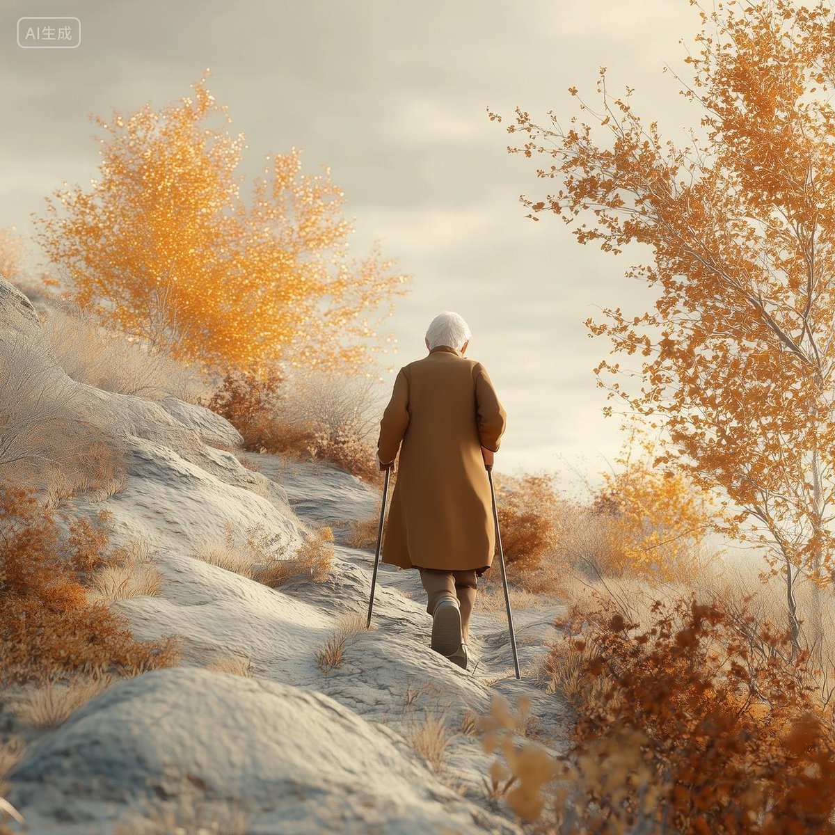 jac_wil5575's tweet photo. In this tranquil realm, the interpreter with the walking stick holds profound wisdom, guiding every seeker with gentle clarity. https://t.co/5QSLQy6SuD