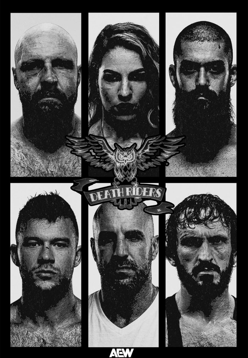 M0NEGLAM's tweet photo. death riders forever 🖤 https://t.co/t2HWtGx9LY