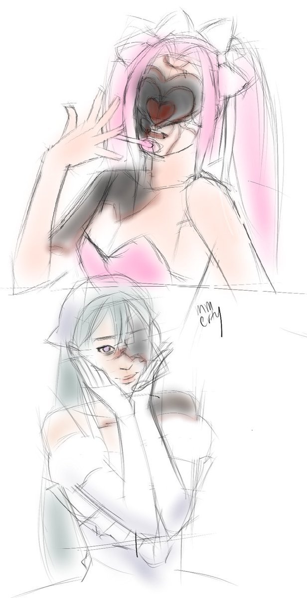 sttk4444's tweet photo. Randomass mizisua fanart https://t.co/iTMfJgRhS1