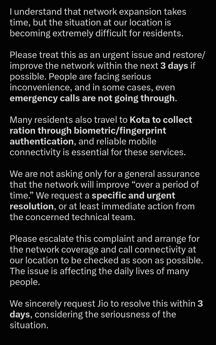 Tre545gdh's tweet photo. @JioCare @reliancejio @JioCare https://t.co/XUZQMMrHvM
