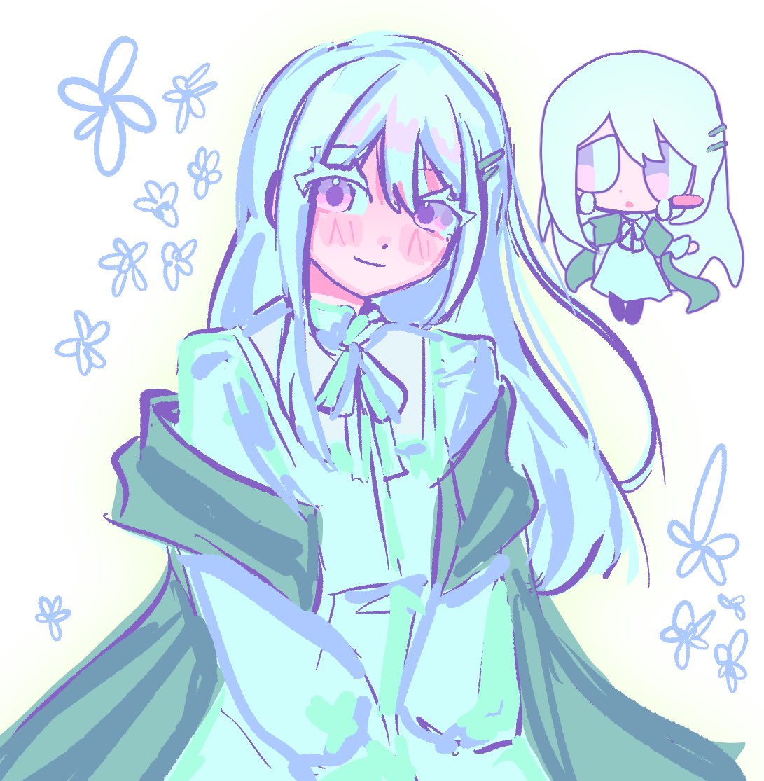 hickoringo's tweet photo. i really wanted to try drawing hotaru ! 
#millsage https://t.co/ycjcpvW5vK