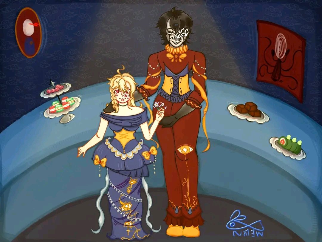 PhMinhAnh3's tweet photo. °❀⋆.MET GALA 2026°❀⋆.ೃ･

Two Months Before the Gala: 
- Hey, they invited us. What are you going to do?

- Hm~? Why are you asking me?

-It’s not like I’m going alone, right?

- Take a guess~?

#Yumeship #LaughingJack #The_Deceiver https://t.co/HNGMmnYo12