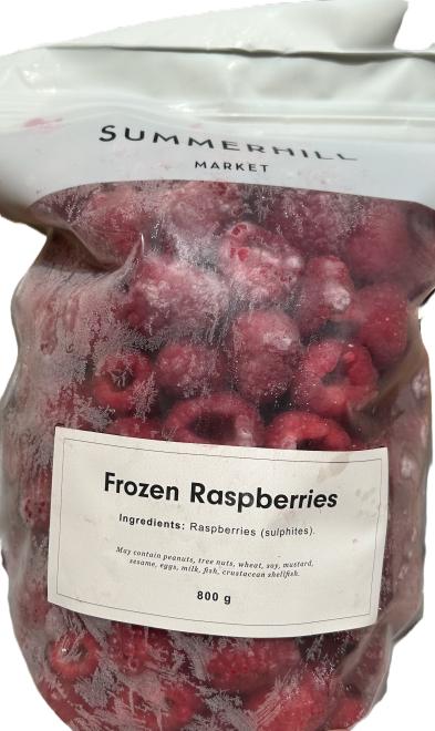 DurhamHealth's tweet photo. Food Recall Warning: Certain Summerhill Market brand raspberries and raspberry-containing products recalled due to norovirus https://t.co/0F7AmuOu3g https://t.co/aCIlTMY1lZ