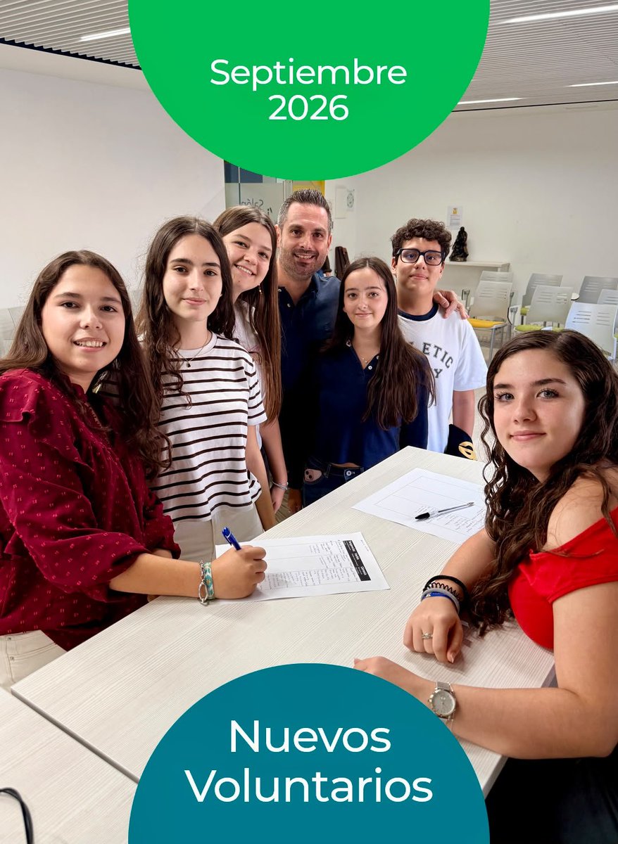 ColeMarillac's tweet photo. Cincuenta y tres estudiantes de nuestro centro han elegido participar este curso en VERBIS, TANGENCIAS y GÉNESIS.
Todos dispuestos a compartir su tiempo, comprometerse y mirar a los demás. ¡Qué orgullo!
#colegiosHHCC #EducaciónVicenciana #VoluntariadoHHCC https://t.co/ZYBMTaIF76