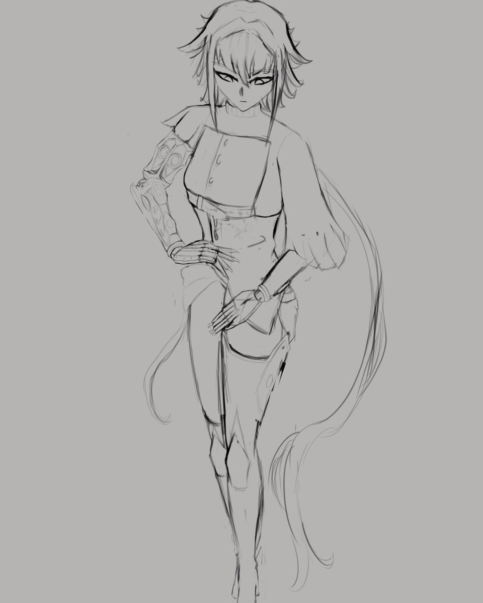 Ilos_IDK's tweet photo. Here's the most recent doodle I have of her https://t.co/3np8L8TjsS