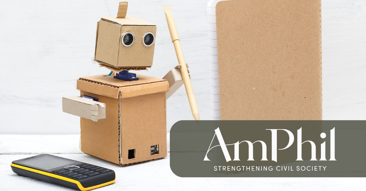 amphil's tweet photo. If you use AI in your grant writing, you need to stand by these principles:

1. The first draft needs to be 100% human.

2. Use AI just to refine and edit.

3. The final product should be checked with human eyes. https://t.co/NLLeSbYIo0