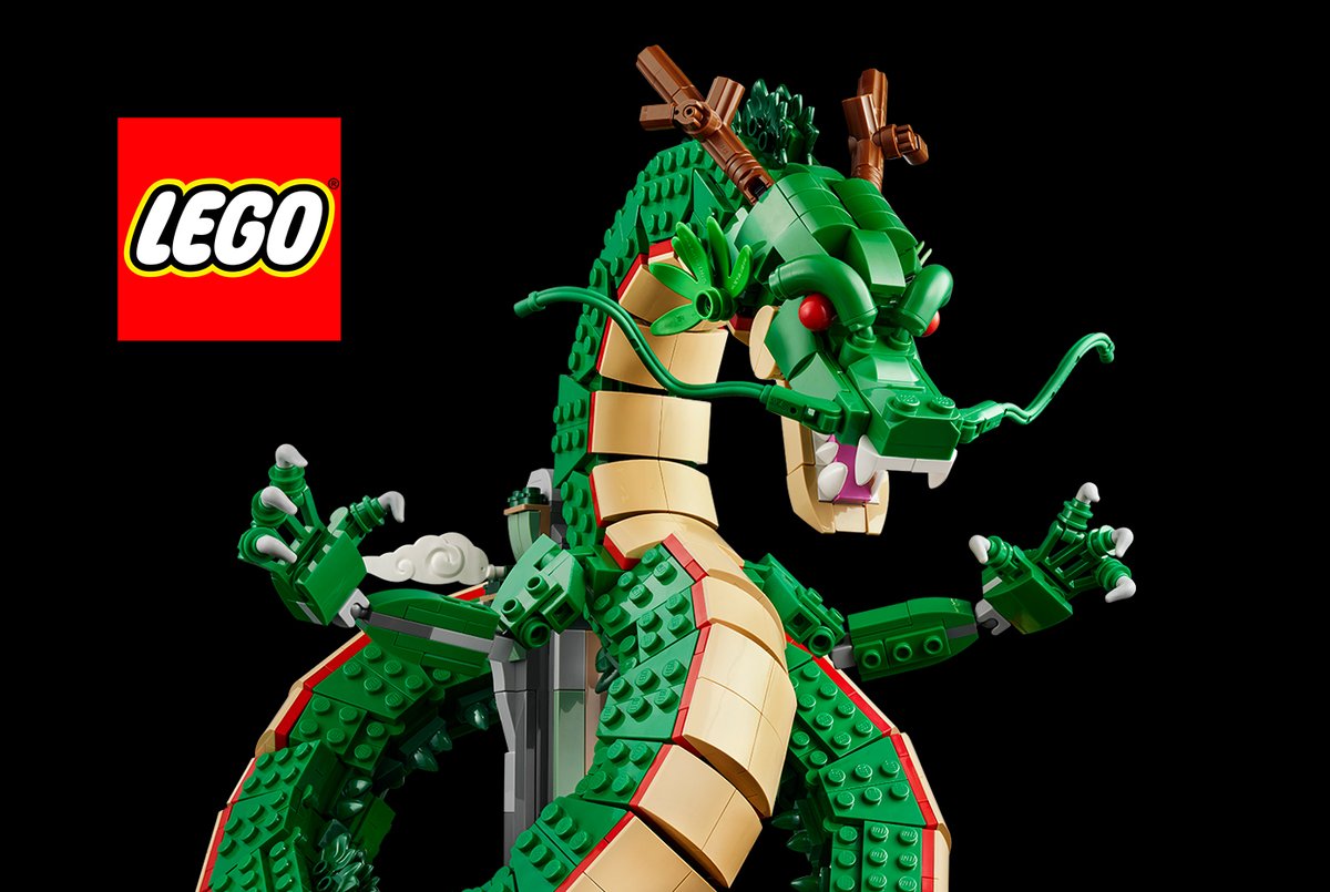 JediNewsNetwork's tweet photo. LEGO Icons Dragon Ball: Shenron & Goku, Available from November 1st for LEGO Insiders - https://t.co/AHMdhSyyrJ #StarWars @LEGO_Group #LEGO11390 #11390 #LEGOIcons #DragonBall #LEGOFanCoLab #FanCoLab #FCSummit26 https://t.co/jsRhAchKpV