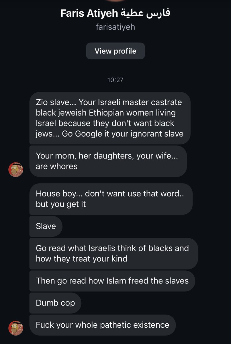 ZeekArkham's tweet photo. I’ve been getting a ton of these love letters ever since I started talking about the threat Abdul El-Sayed would be to our government if elected, and the threat Mamdani is after being elected.

I guess it’s just a new type of low IQ person I’ve pissed off: the “blacker than black” tribe, the “white is right” CHUDsuckers, and now the radical Islamist jihad crew.

My favorite part in this rant is how he calls me a slur, but then says he doesn’t want to use that word. Bruh…

I’m going to keep calling out the wrong in our society. I’ll do it for as long as I can. No one gets a free pass. 

If the truth hurts, I’m going to keep bringing the pain.