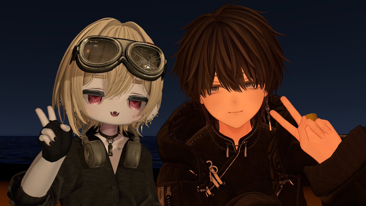 m0r1tanuk1's tweet photo. どちゃくそ顔面よきで眼福でした！
次はこっちから遊びに行かせてもらうよー！🥰🫶
#VRChat https://t.co/qlPUEPWBkg