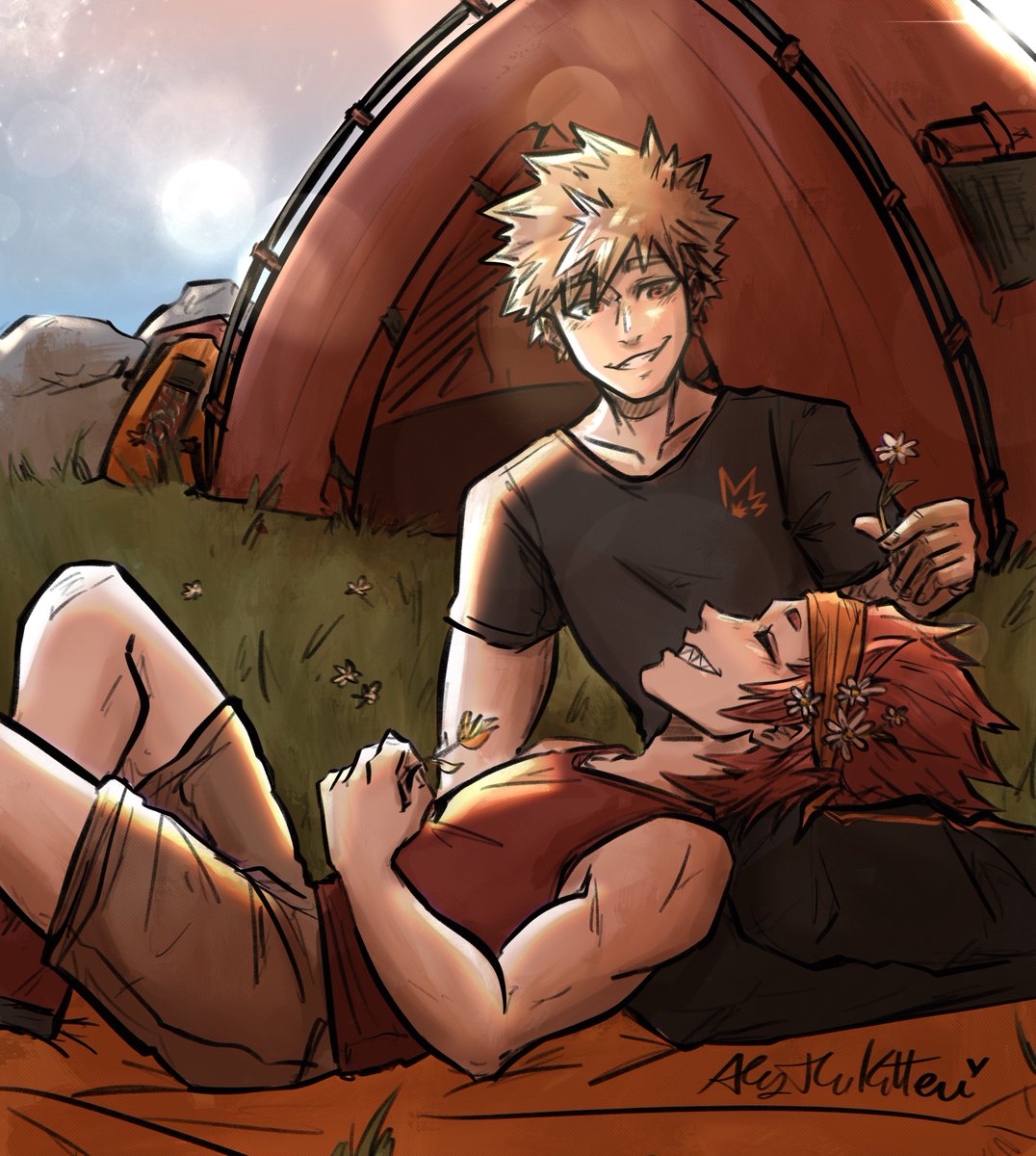 AlyTheKitten's tweet photo. Very late, but my KiriBaku month 2026 👀
The last art in thread 💕 https://t.co/TPK6TeJ0oD