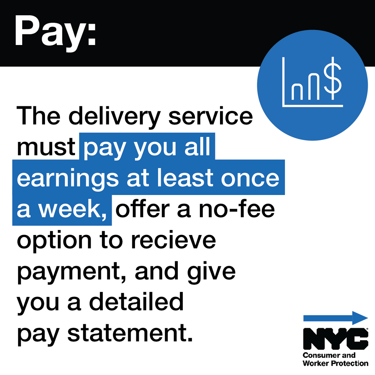helloDCWP's tweet photo. 🚲 You have rights when delivering food and groceries in NYC!

Learn more at https://t.co/W9bj1focOF https://t.co/PUaOzEAlu0