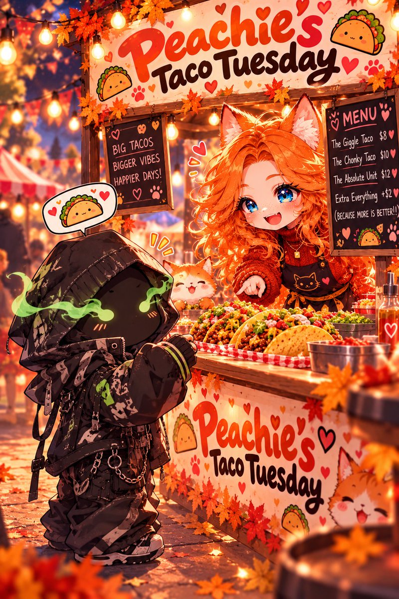 ScrawltheSmoke's tweet photo. Scrawl will take one giant taco please @mspeachiefoxx https://t.co/BNkkSjTfaV