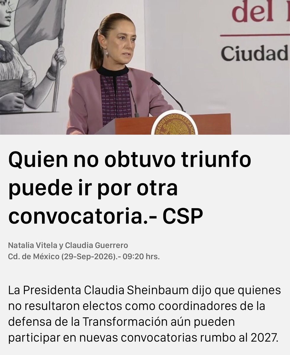 acastagne's tweet photo. Claudia Sheinbaum ocupando la mañanera, pagada con recursos públicos para hablar sobre la convocatoria y los candidatos de MORENA, vaya cinismo.

México no tiene presidente, tiene un líder de su partido político, disponiendo del erario para comprar conciencias y haciendo todo lo que como opositor criticó. Increíble la hipocresía, cinismo y corrupción !!!