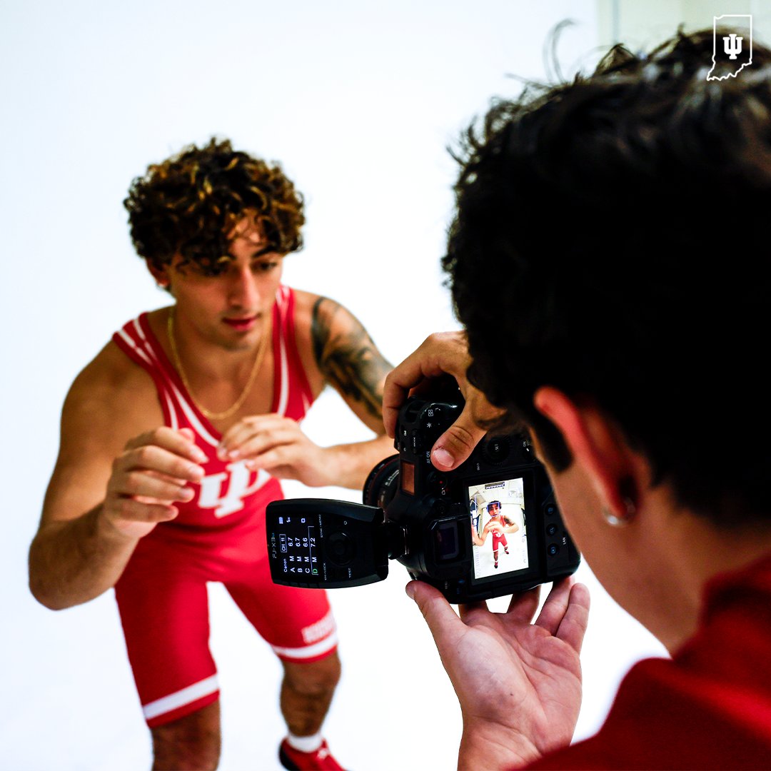 IndianaWR's tweet photo. A look behind the camera. 📸 https://t.co/0ULKWU4bTG