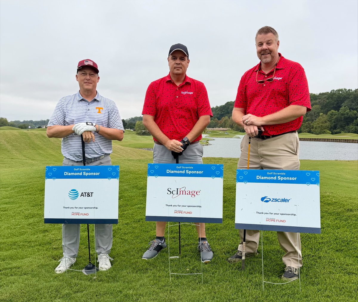 ScImageInc's tweet photo. Last week, ScImage was proud to sponsor @HCAHealthcare's Hope Fund Golf Scramble in Nashville, TN. A great day of golf, good company, and an even better cause. Thank you to the HCA team for putting together a fantastic tournament and for the work the Hope Fund does all year. https://t.co/N2ltNJlBjk