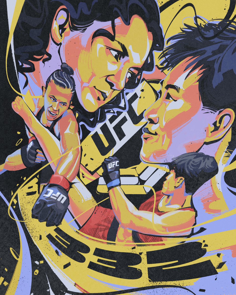 ChuanGraphics's tweet photo. Excited to share I’ve collaborated with @ufc on the #UFC332 Artist Series between Silva and Wang 🥊✍️

A huge thank you to the team for the opportunity 🤝 https://t.co/fKbrsn5mKZ