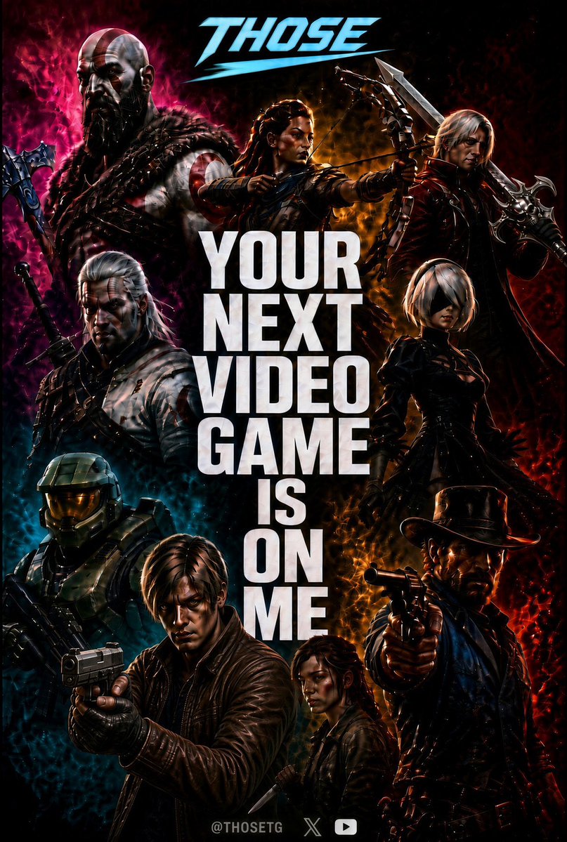 ThoseTG's tweet photo. Game of choice🎁

♻️

Don’t forget the bell @ThoseTG /W🔔

Drop your wishlist 💬

Ends in 48 hours ⏰

Cheap stuff only pc or console https://t.co/WqZB6PEaSv