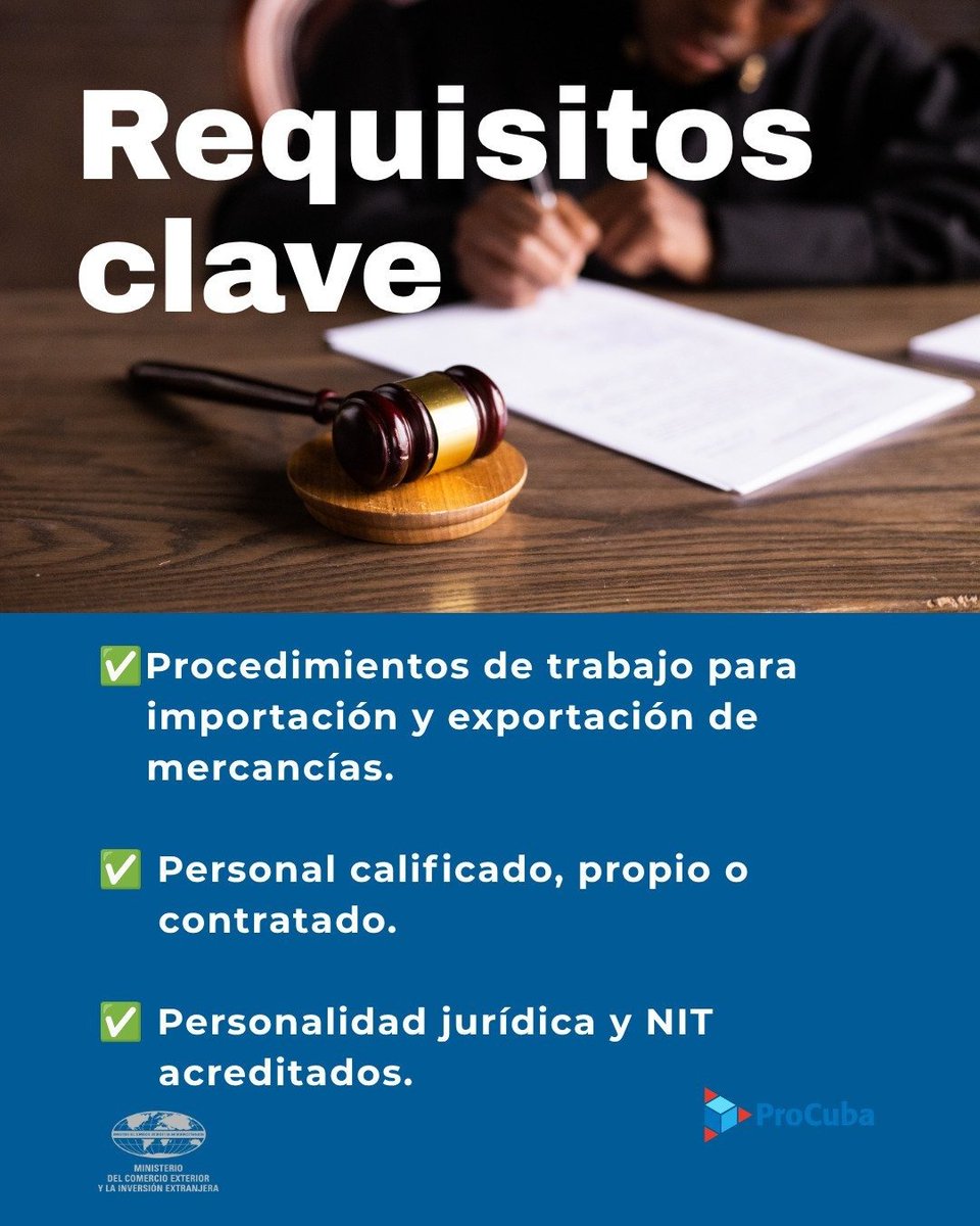 AnaTeresitaGF's tweet photo. Conoce cómo obtener las facultades de comercio exterior y la nomenclatura de mercancías. 👇

@NacionyEmig https://t.co/tvhhUnL5Ro