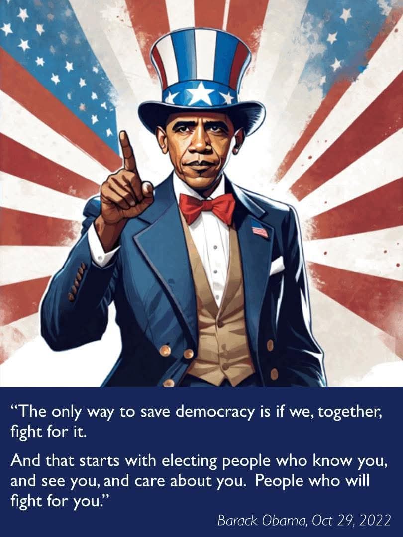 EmilysBlunt420's tweet photo. Six weeks. Don’t be complacent.

Show up and vote responsibly. 

Leave no room for doubt. 

We got this.

#RockTheVoteBlue    
#BlueWave26
#Bluevember 
#DemsUnited

#SmokeFleet #LiamsAngels #TheBadActors https://t.co/MxiV6MmARx
