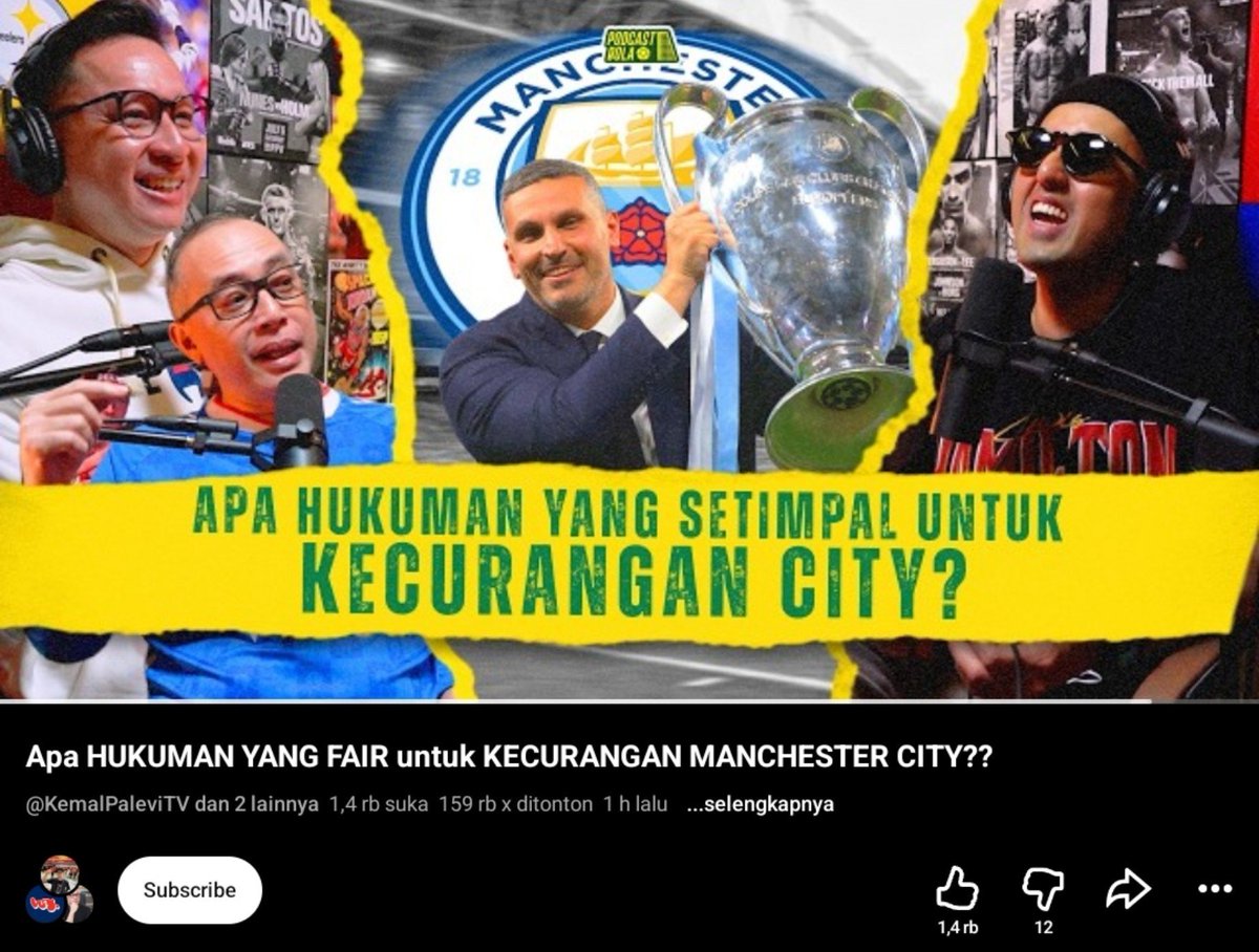 Cityverseid's tweet photo. bener dugaan hanif siih, di konten ini dia bilang
proses kasus ini akan terus berkembang day by day.

kita nantikan ajalah lebih dulu turun hujan ato sanksi #Mancity https://t.co/gZhPbFokZg