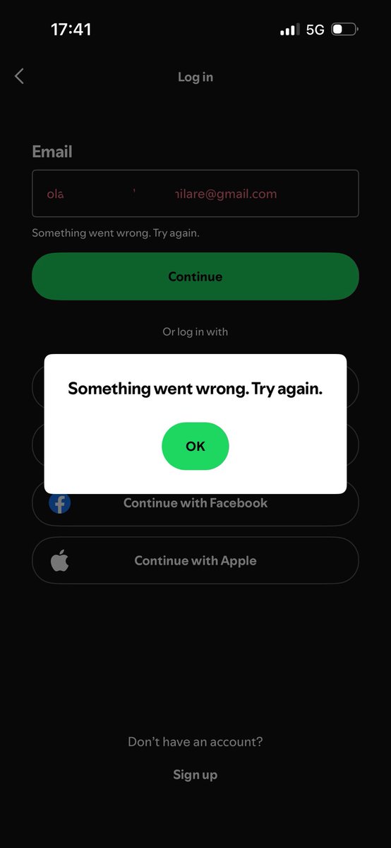 iiamdamzy's tweet photo. @Spotify I’m still facing same issue after waiting an hour thinking it’s glitch!!!

Either you refund my 1600 you deduct yesterday or you find solution to this for me before tomorrow morning. 😡😡😡 https://t.co/lduEJAkgdv