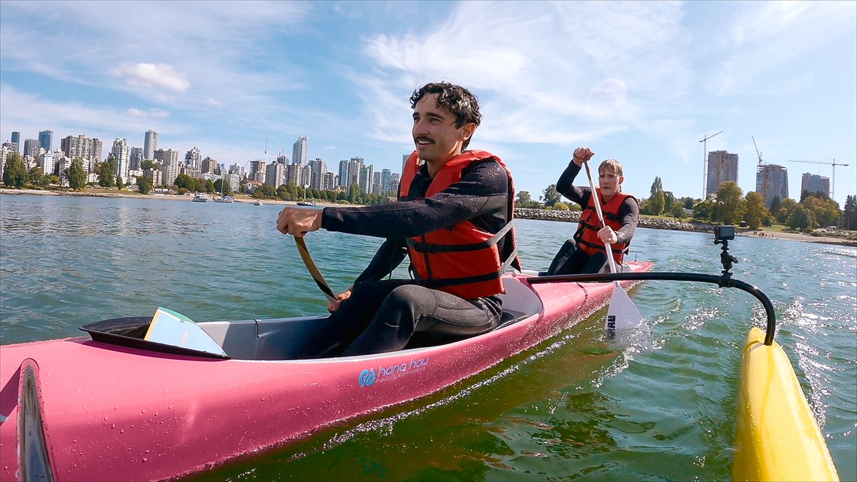 AmazingRaceCBS's tweet photo. Row, row, row your canoe! 🛶💦 Here's a little sneak peek at #TheAmazingRace's Season 39 premiere – TOMORROW at 9:30pm on @CBS! 🚣 https://t.co/4hVZmFiPea