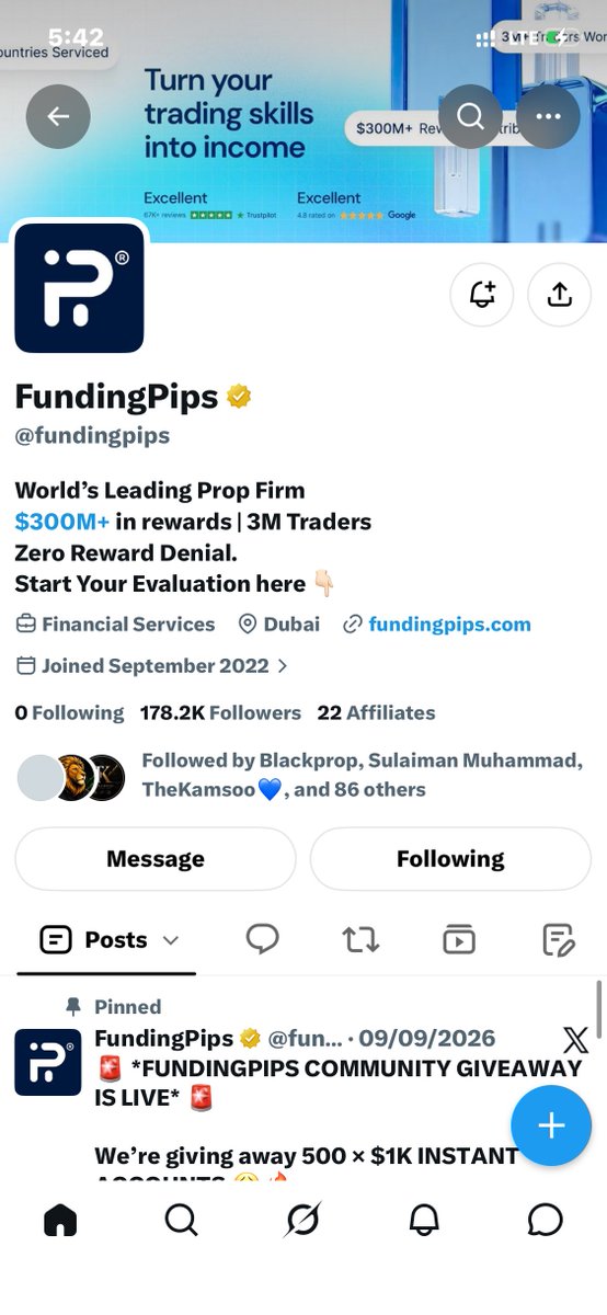 PhacoFx's tweet photo. @fundingpips All done ✅ 

@Miss_Lia_01 @meeky_fx @Eliteebuka_fx @Ghost3kpa @gii_xoxo69 https://t.co/049baxOKci