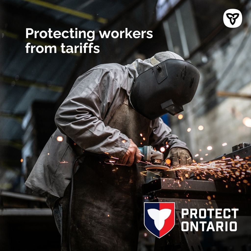 erniehardeman's tweet photo. Our government will always protect Ontario's workers and businesses.
We're expanding the Protect Ontario Financing Program to support sectors hit by the latest US import ban, while continuing to back businesses still facing previous tariffs.
Learn more: https://t.co/sWAISh7uot https://t.co/aVrLfyp3OA