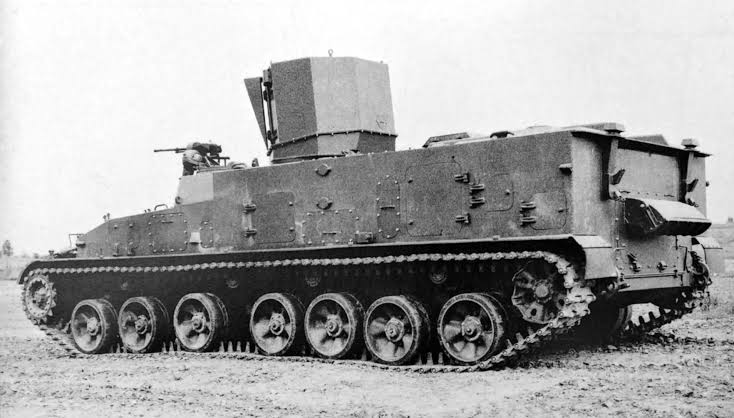 KrypTanko's tweet photo. Today's "Odd Tank" is the Soviet '1k11 Stilet'

Built in the late 1970's, the 'Stiletto' was an experimental self propelled laser which was based on a variation of the SU-100P platform.
The laser weapon was used to attack sensitive electronic equipment like optics and sensors and had the capability of instantly blinding humans.
Only two 1k11's would be built, but wouldn't be the only vehicle of this type that the Soviets would produce.