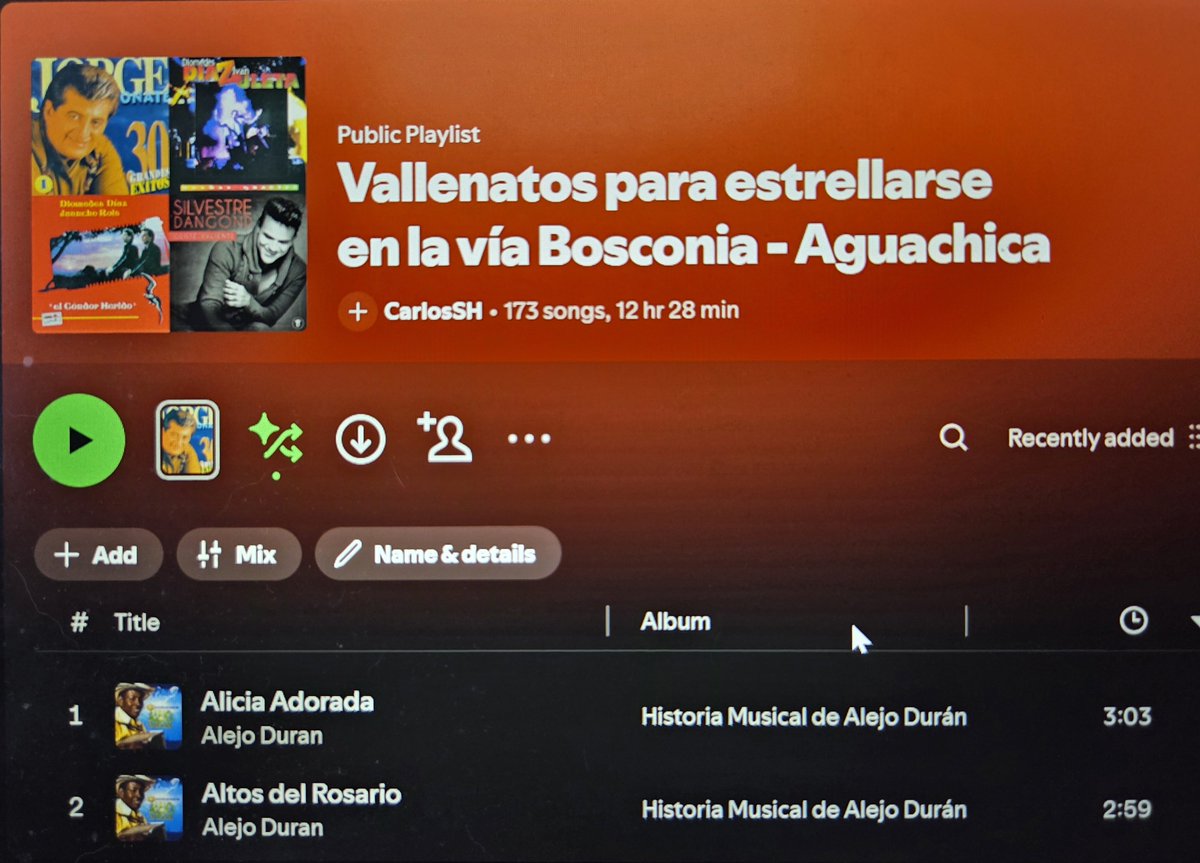 Carlodmension's tweet photo. Excelente playlist https://t.co/25aAGluHXs