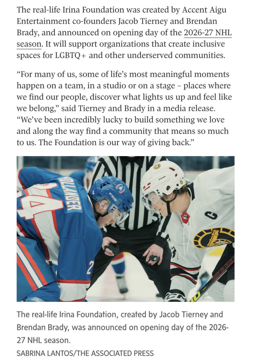 _mika60_'s tweet photo. Announced intentionally on the opening day of the NHL season! https://t.co/t8p11FdbLl