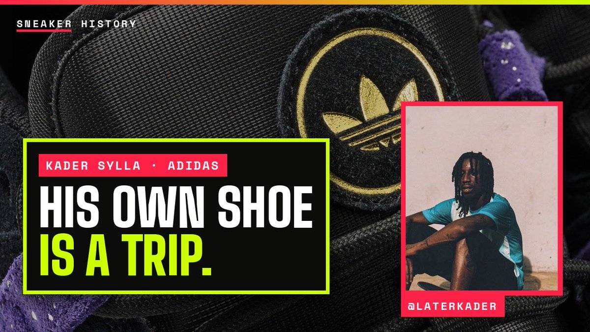 madwatcher789's tweet photo. Go check out the latest episode of the @SneakerHistory Podcast! @adidas gave me the opportunity to interview @laterkader as he release his first signature sneaker with the brand! 

https://t.co/34HQ4XrlHn https://t.co/2WaYeE1L8D
